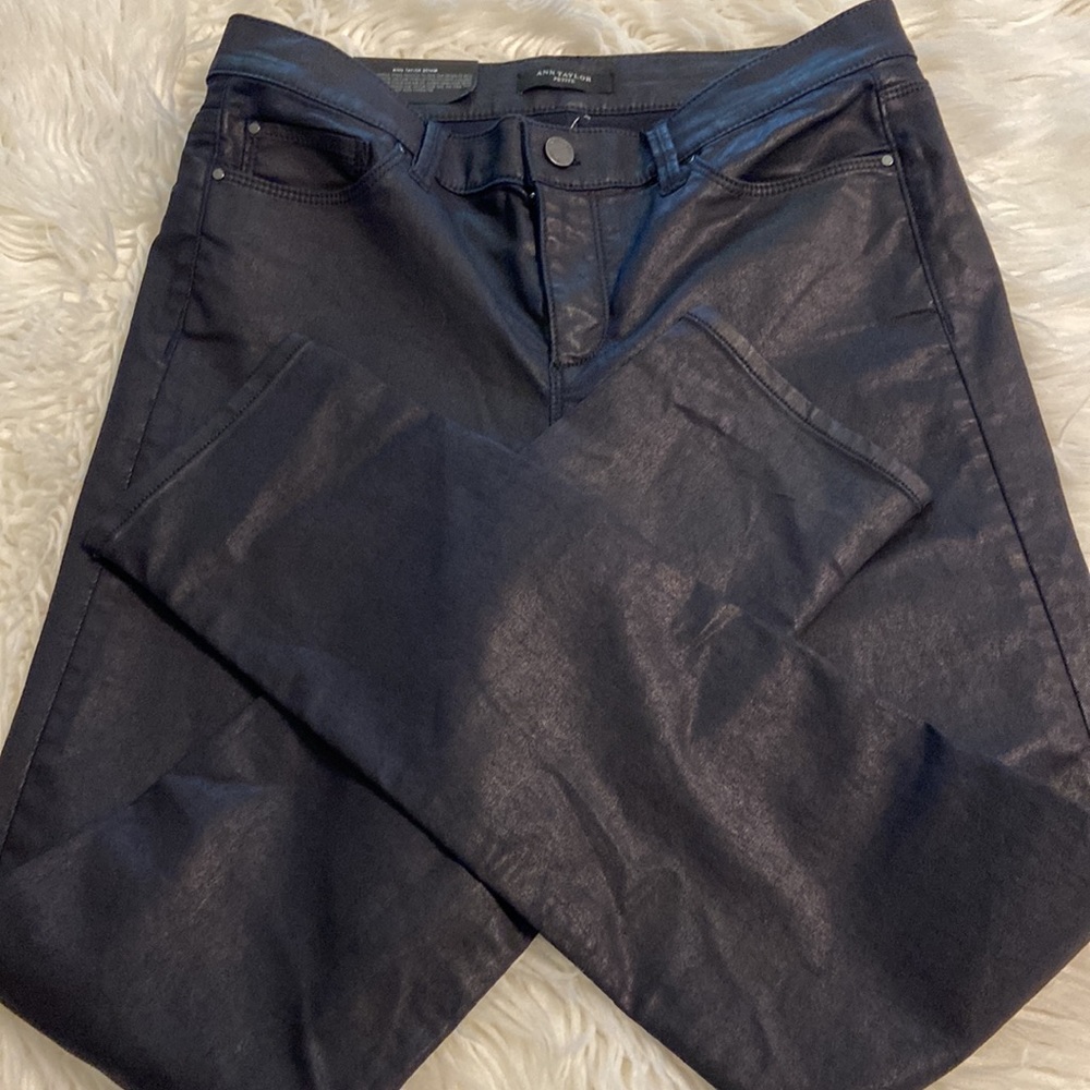 Ann Taylor The Skinny Modern Fit Pants size 10P brand new with tags color black - Picture 14 of 16